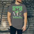 5th Grade Graduate Dinosaur Dab Graduation School Unisex Jersey T-Shirt
