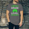5th Grade Level Unlocked Back To School Gamer Graduation Unisex Jersey T-Shirt