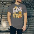 60's Vibe Vintage Nostalgia Mixtape Era 1960s Party Groovy Unisex Jersey T-Shirt