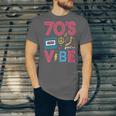 70s Retro Style Roller Skate Cassette Music Nostalgia Unisex Jersey T-Shirt