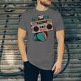 80s 90s Retro Party Costume Nostalgia Boombox Music Hip Hop Unisex Jersey T-Shirt