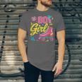 80's Girl Roller Skates Skating Eighties 1980s Nostalgia Unisex Jersey T-Shirt