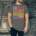 8th Grade Graduation Shirt 2024 Gamer Level Eighth Birthday Unisex Jersey T-Shirt