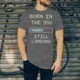 90s Baby Tired Millennial Burnout Nostalgia Parenting Unisex Jersey T-Shirt