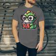 Adorable Book Lover Iguana With Reading Glasses Cute Unisex Jersey T-Shirt