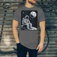 Aesthetic Spaceman Astronaut On The Moon Space Introvert Unisex Jersey T-Shirt Aesthetic Spaceman Astronaut On The Moon Space Introvert Unisex Jersey T-Shirt