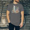 Alice In Wonderland Characters Lewis Carroll Book Lover Unisex Jersey T-Shirt