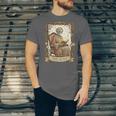 The Aunt Tarot Card Women Skeleton Aunty Book Lover Unisex Jersey T-Shirt