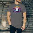 Awkward But Loyal Penguin Synthwave Vapowave Introvert Unisex Jersey T-Shirt Awkward But Loyal Penguin Synthwave Vapowave Introvert Unisex Jersey T-Shirt