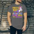 Back To School First Day Of Kindergarten Graduation Unicorn Unisex Jersey T-Shirt