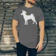Basenji Graduation Dog Graduate Unisex Jersey T-Shirt