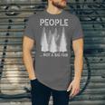Bigfoot People Not a Big Fan Sasquatch Introvert Unisex Jersey T-Shirt
