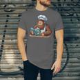 Bigfoot Reading a Cookbook Unisex Jersey T-Shirt
