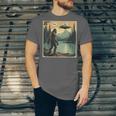 Bigfoot Sasquatch Alien Spaceship UFO Introvert Bruh Unisex Jersey T-Shirt Bigfoot Sasquatch Alien Spaceship UFO Introvert Bruh Unisex Jersey T-Shirt