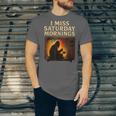 Bigfoot Saturday Morning Nostalgia Unisex Jersey T-Shirt