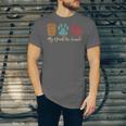 Book Lover Reader Coffee Dog Book My Needs Are Simple For Men Women Unisex Jersey T-Shirt