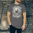 More Books Less People Introvert Skeleton Reading Unisex Jersey T-Shirt More Books Less People Introvert Skeleton Reading Unisex Jersey T-Shirt