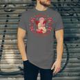 Books Are My Love Language Cupid Reading Book Valentines Day Unisex Jersey T-Shirt