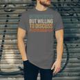 Camera Lover Introverted But Willing To Discuss Photography Unisex Jersey T-Shirt