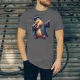 Capybara Graduation Dabbing Capy Wearing Graduate Gown Unisex Jersey T-Shirt