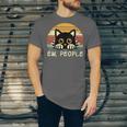 Cat Eww People Introvert Meme Women Men Kids Unisex Jersey T-Shirt Cat Eww People Introvert Meme Women Men Kids Unisex Jersey T-Shirt