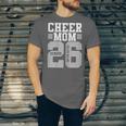 Cheer Mom Senior 2026 Cheerleaders Graduation Mother Unisex Jersey T-Shirt