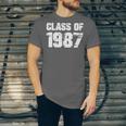 Class Of 1987 High School College Graduation Reunion Unisex Jersey T-Shirt