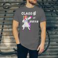 Class Of 2018 Graduation Him Her Unicorn Dabbing Shirt Unisex Jersey T-Shirt