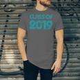 Class Of 2019 High School Graduation Teal Senior Unisex Jersey T-Shirt