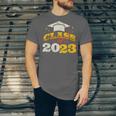 Class Of 2023 School Graduation Vintage Retro Class Of 2023 Unisex Jersey T-Shirt