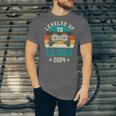 Class Of 2024 Senior Graduation Leveled Up Gamer Class 2024 Unisex Jersey T-Shirt