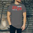 Class Of 2024 Senior Year Boys Girls School Graduation Unisex Jersey T-Shirt