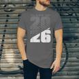 Class Of 2026 High School Senior Graduation Grey Sport Style Unisex Jersey T-Shirt