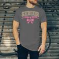 Class Of 2026 Pink Coquette Bow Senior Graduation Unisex Jersey T-Shirt
