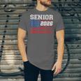 Class Of 2026 Senior Back To School American Flag Graduation Unisex Jersey T-Shirt