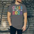 Class Of 2028 Colorful Graduation Unisex Jersey T-Shirt