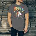Class Of 2031 Magical Unicorn Graduation Cap Unisex Jersey T-Shirt