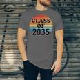 Class Of 2035 Senior Graduate Retro Graduation Unisex Jersey T-Shirt