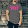 Class Of 2038 Pink Girls Growing Up School Memory Graduation Unisex Jersey T-Shirt