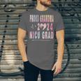 Colorful Proud Grandma 2024 NICU Graduate Baby Graduation Unisex Jersey T-Shirt