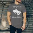 Cool Theater Graduation Tshirt Tragedy And Comedy Masks Unisex Jersey T-Shirt
