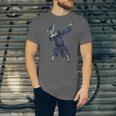Dabbing Graduate Zebra Team Mascot Graduation Senior Shirt Unisex Jersey T-Shirt