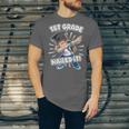 Dabbing Graduation Boy 1st Grade Class Of 2021 Nailed It Unisex Jersey T-Shirt