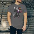 Dabbing Unicorn Cap And Gown Graduate 2021 Graduation Day Unisex Jersey T-Shirt