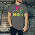 Dad I Love The 80's Retro 80s Nostalgia For Dad Unisex Jersey T-Shirt