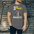Dinosaur Graduation Cap Gown 3rd Grade Graduate Nailed It Unisex Jersey T-Shirt