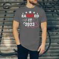 Earned It 2023 For Nurse Graduation Or RN LPN Class Of 2023 Unisex Jersey T-Shirt
