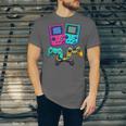 Eighties Console Controller Gaming Player Gadget Nostalgia Unisex Jersey T-Shirt