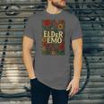 Elder Emo Floral Gothic Vintage Nostalgia Unisex Jersey T-Shirt