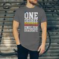 English Major Shirt Now Hotter By One Degree Graduation Unisex Jersey T-Shirt